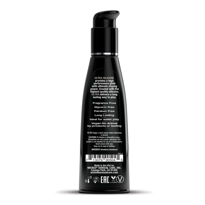 Silicone Based Lubricant - 4 oz Fragrance Free